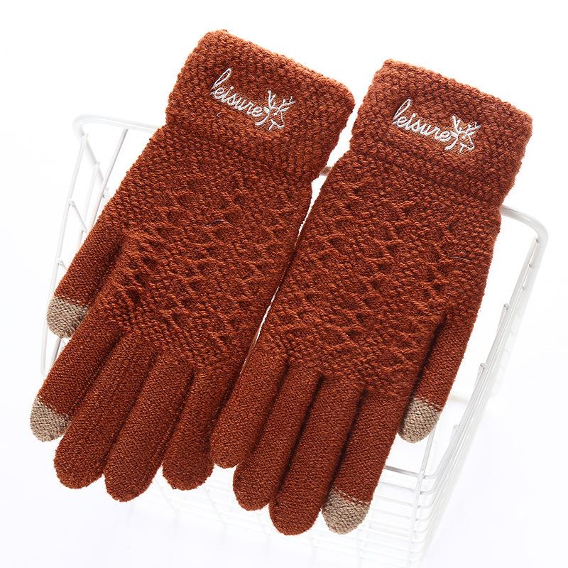 

Biking Gloves for Women New Winter Touchscreen Suede Fleece Lined Thickened Outside High Quality High Quality Practical Daily Use one size fits all