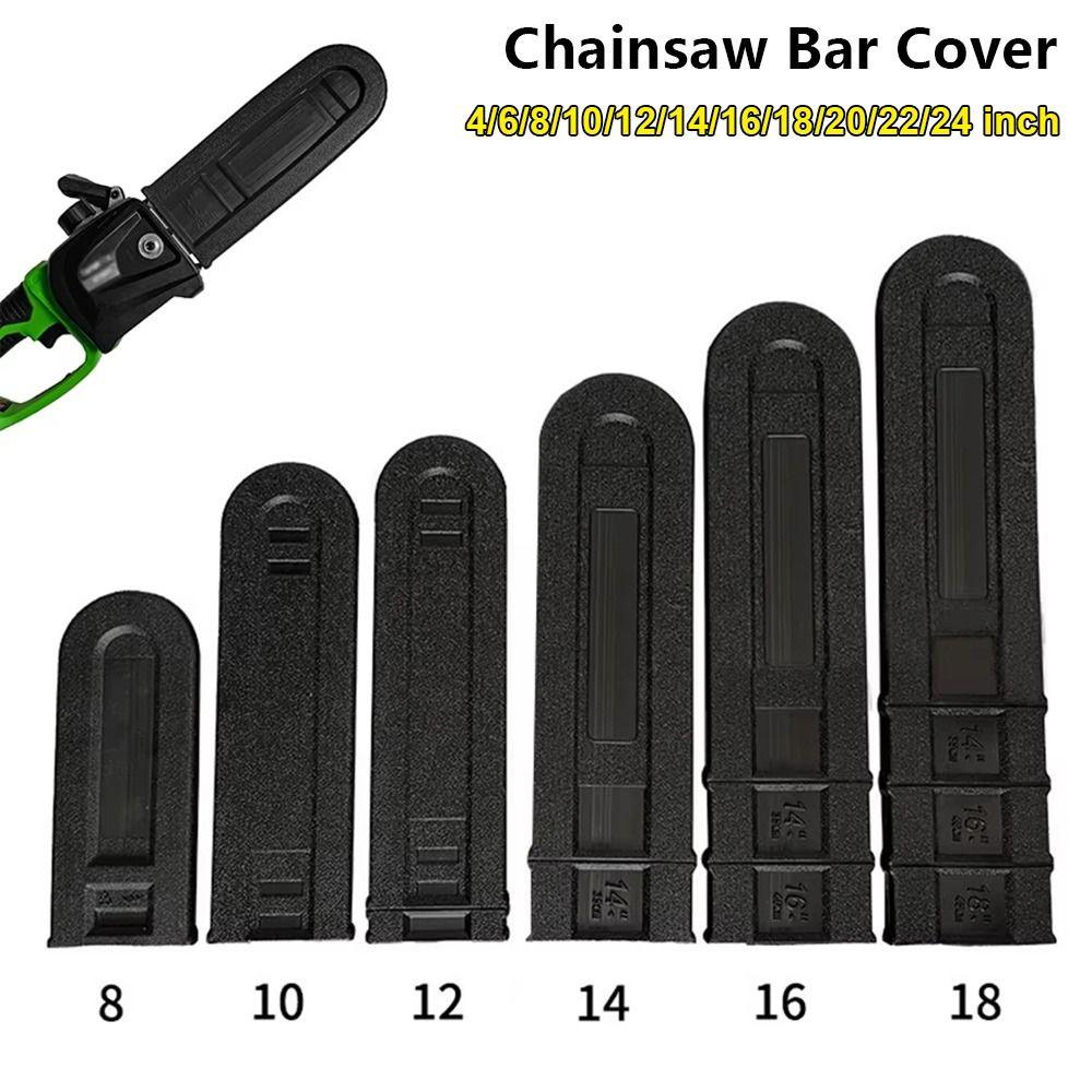 1Pcs New 8-24inch Chain Saw Guide Cover Anti-scratch Plastic Chain Saw Bar Protector Plate Guard Cover for Outdoor Activities