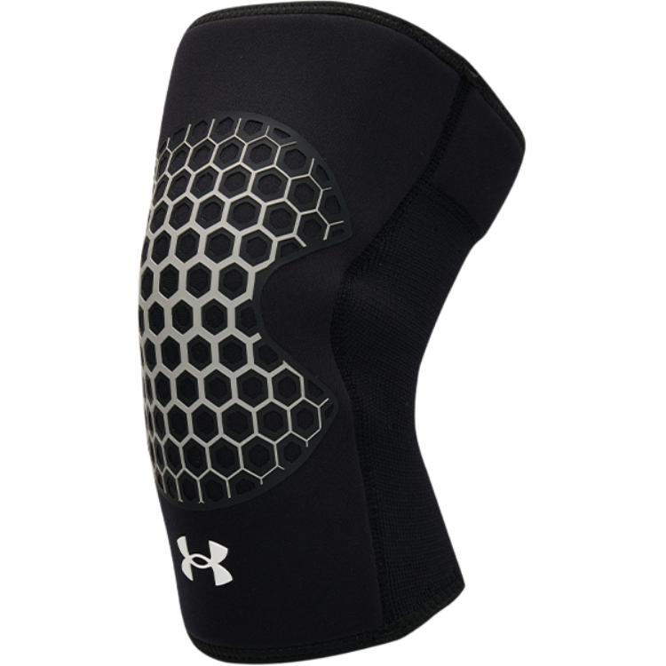 Under Armour Knee Pads Polyester Polyamide SBR Composite Fabric Running Mountaineering Tennis Basketball Fitness 24611001-YX XL