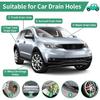 3 pcs Auto Sunroof Drain Cleaning Tool, 120 Inch Long Flexible Tube Cleaning Brush, Drain Brush Pipe Cleaners for Car Sunroof Windshield Wiper Drain