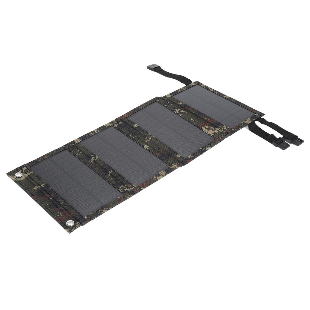 10W Foldable Solar Panel USB Output Foldable Solar Energy Board Phone Laptop Camera Charger for Outdoor Hiking Camping