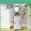 Bathroom Storage Cabinet With Pvc Material For Toilet And Sink Area