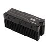 M.2 Heatsink with 3 Thermal Pad Aluminum Alloy Quiet Running NVME 2280 SSD Cooler SSD Radiator Black
