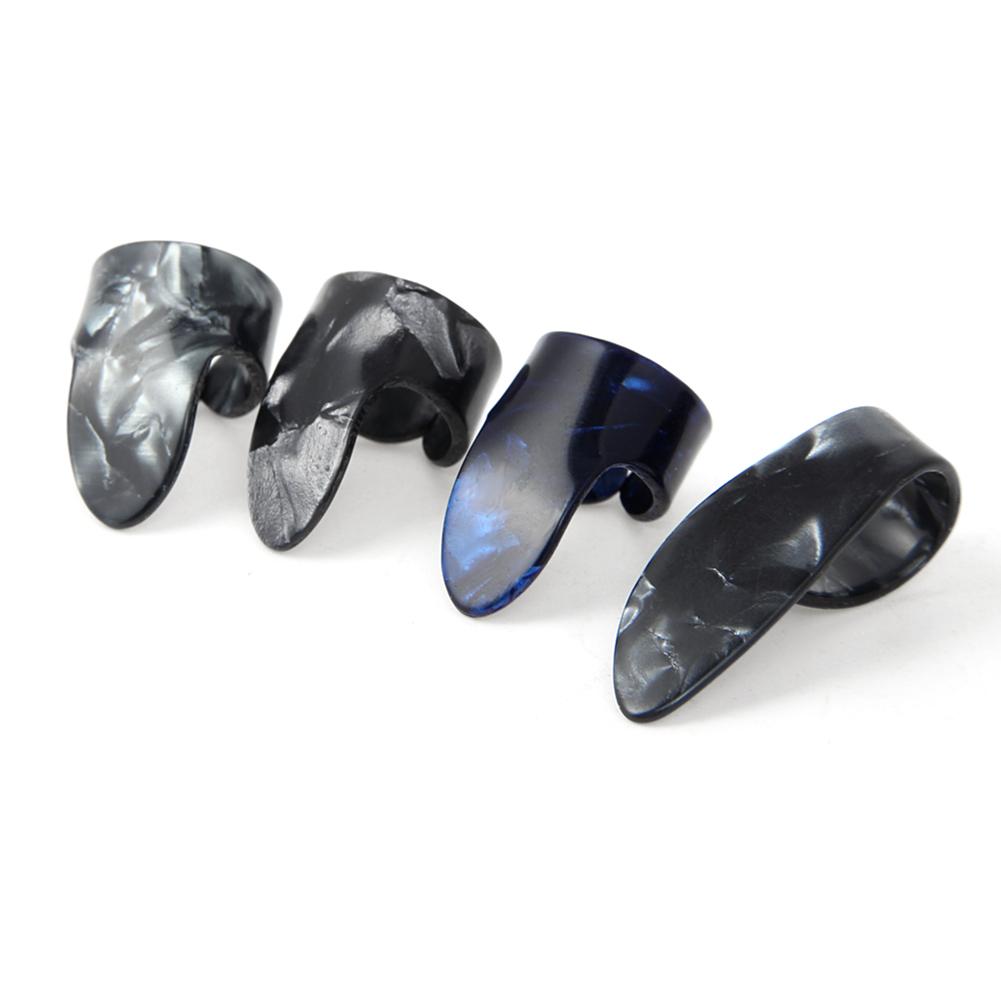 1 Thumb+3 Finger Acoustic Nail Celluloid Jim Guitar Banjo Thumb Picks Plectrum For Guitar Picks Guitar Accessories Part