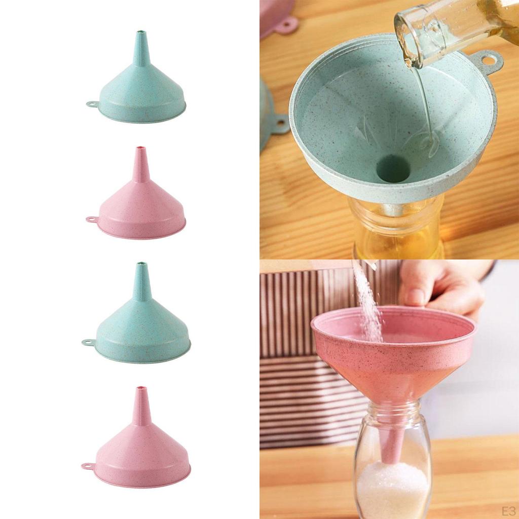 Pâlnie ,Ustensile de bucătărie Articole de bucătărie Fără scurgeri ,Pâlnii pentru pudră și ulei pentru umplerea sticlelor sau
