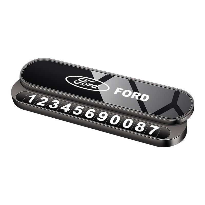 Ford Tijdelijke Parkeertelefoonnummer Plaat Houder voor Mondeo, Edge, Escape, Explorer