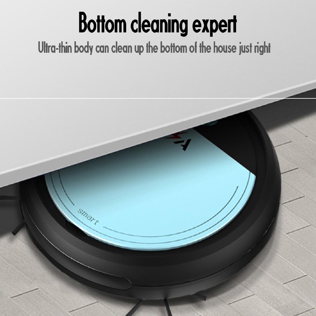 Smart Robot 4 In 1 3200pa USB Auto Smart Sweeping Robot UV Sterilizer  Sweeper Vacuum Cleaner