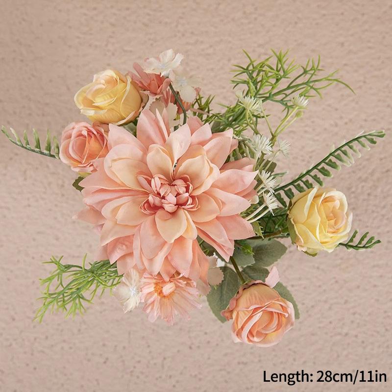 Decorative Artificial Flowers Fake Flower Decoration Home Artificial Plants Accessorie Wedding Decor Desk Accessorie Home Decor