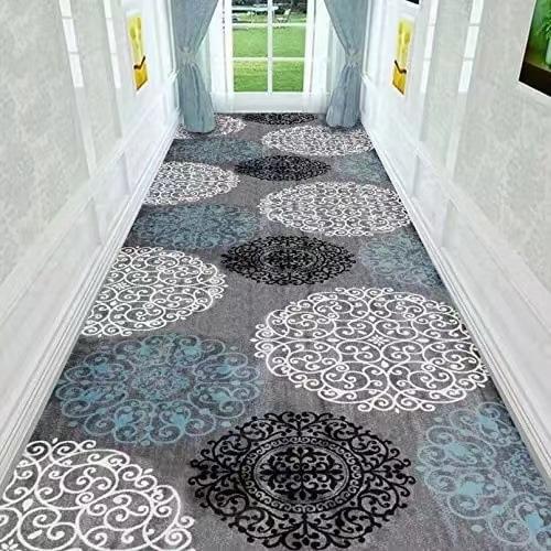 Home Living Room Hallway Persian Style Carpet Hallway Foyer Home Washable Entrance Carpet