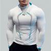 Summer Men's Fitness Training Breathable Short-Sleeve Quick-Dry Shirt Men's Fashionable Long-Sleeve T-Shirt