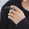 Minimalistische Edelstahlringe für Damen Herren Mode Einfacher Fingerring Jubiläums Schmuck Geschenk