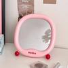 Kawaii Little Tail Makeup Mirror Cute Portable Desktop Mirror for Student Dormitory INS Style Decorative Mirror Bedroom Decor