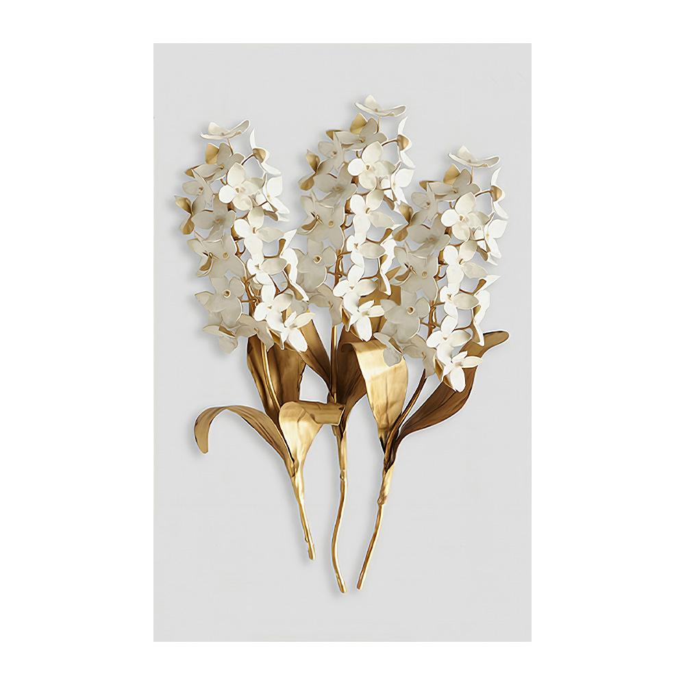 Nordycki złoty abstrakcyjny liść kwiatowa ściana płótno artystyczne nowoczesny obraz plakat obraz ścienny do salonu Home Decor