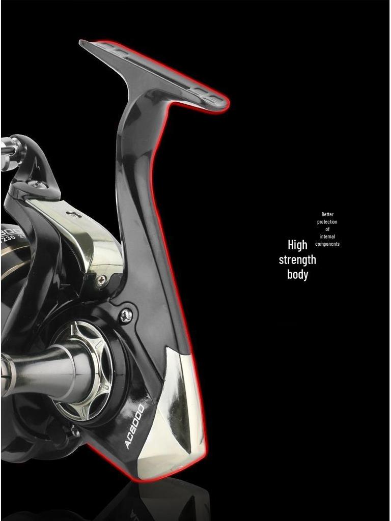 Dequ Sea Rod Spinning Fishing Reel with All-Metal Spool