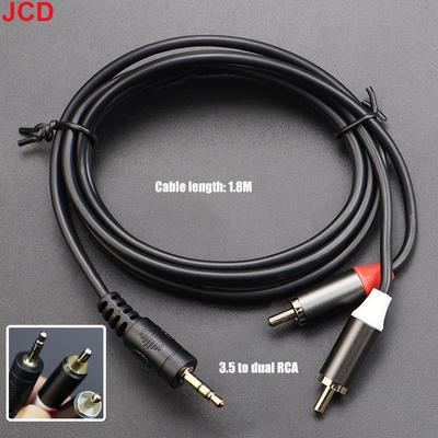 Für iPhone 3,5 mm USB Typ C auf Dual 6,35 mm Klinke Eingang Audiokabel für Laptop Mixer Audioverbindung von Mixer Elektronikteil