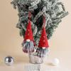 2 Pcs DIY Christmas Faceless Rudolph Crafts Gnomes Figurine Personalized Plush Gnomes  Party