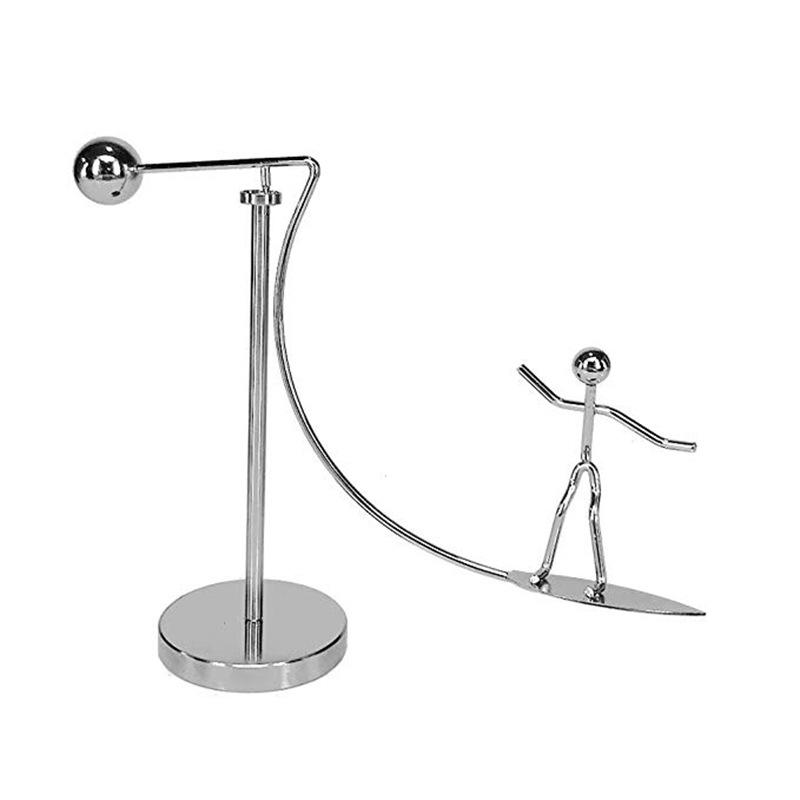 Rotating Iron Man Roly-Poly Balance Ornament – Stress Relief Desktop Decoration