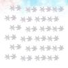 2Packs Christmas Snowflake Confetti White 1.5cm Glitter Plastic Snowflakes Snowflake Decorations Winter Party Wedding Holiday