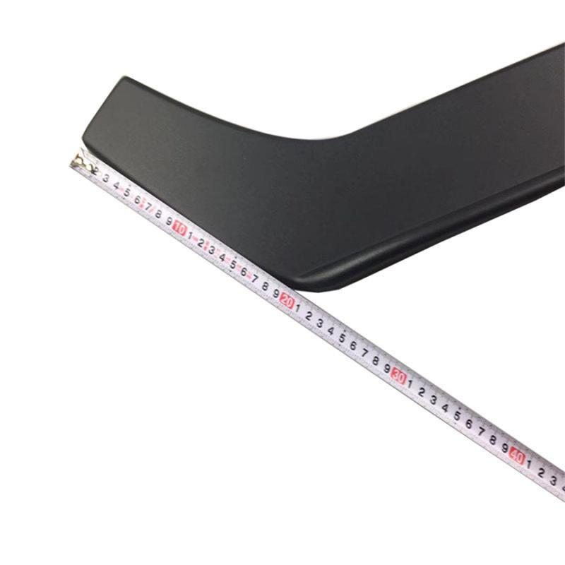 New 2Pcs Black 62cm Car Bumper Spoiler Rear Lip Angle Splitter Diffuser Anti-crash