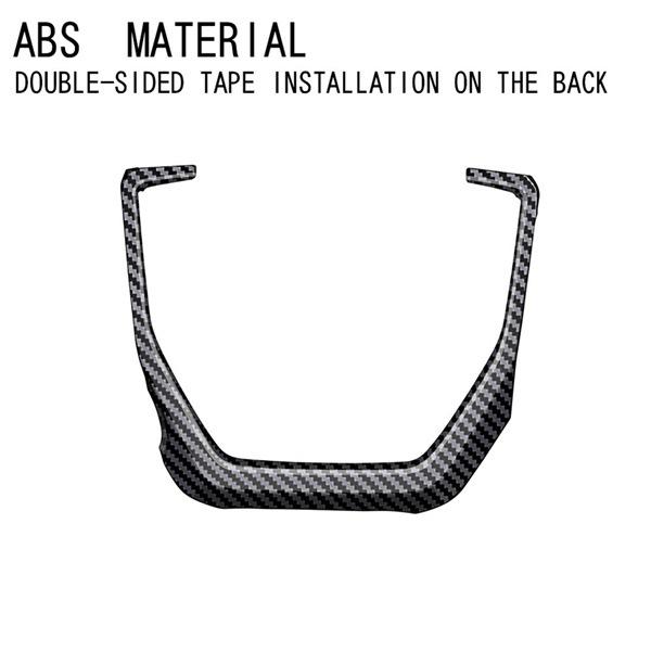 1 Piece ABS Carbon Fiber Texture Navigation Screen Frame for Subaru Sen