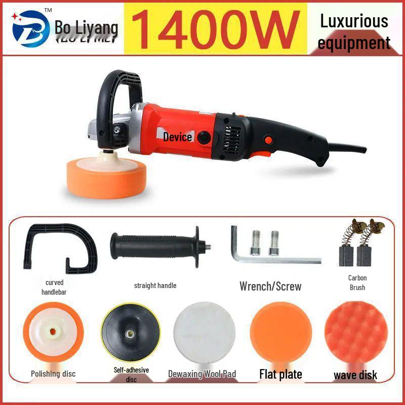 Electric Mini Car Polisher Waxing Tool for Scratch Repair and Household Use