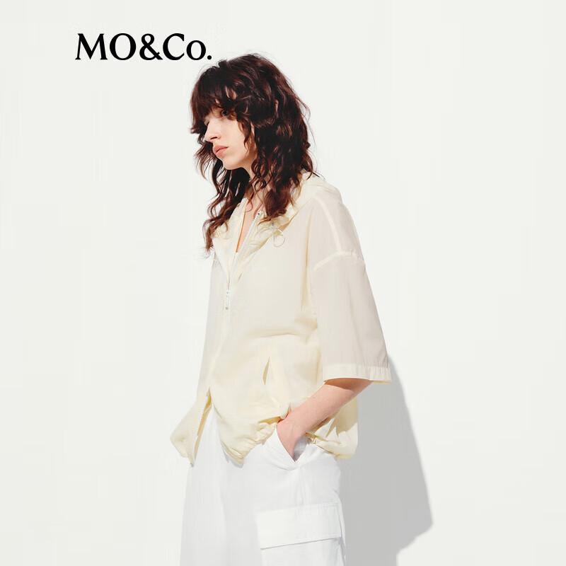 MO&Co. Women's UPF50+ Cool Touch Sun Protection Jacket
