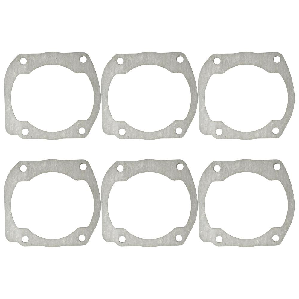 6pcs Cylinder Head Base Gaskets for Husqvarna 365 372 371 362 372XP 372 XP Chainsaw Replacement Spare Parts