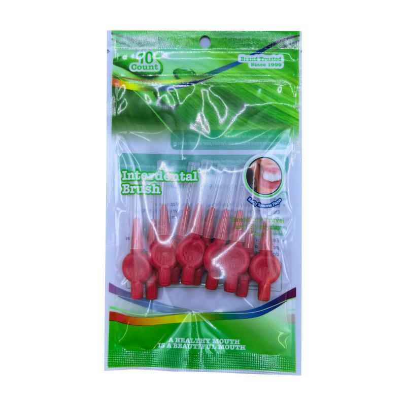 Interdental Round Gap Brush & Orthodontic Toothbrush for Oral Care