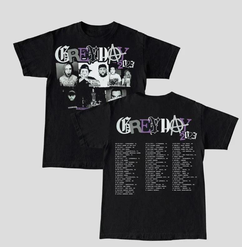 Grey Day Tour 2023 suicideboys unisex t-shirt S
