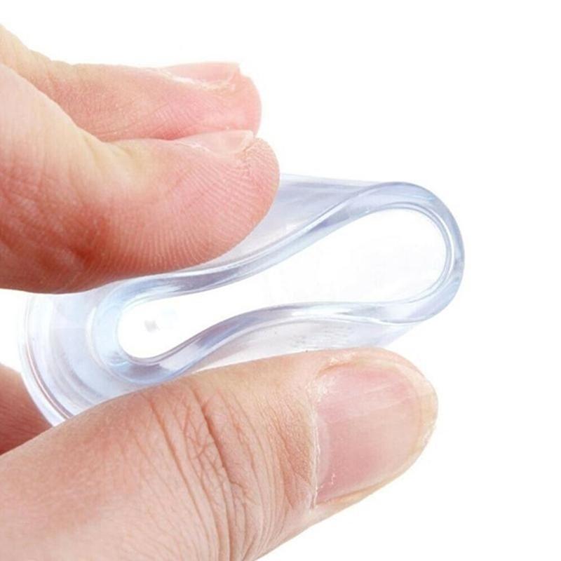 Transparent Rubber Floor Chair Anti Scratch Protector Cap Furniture Table Ferrul