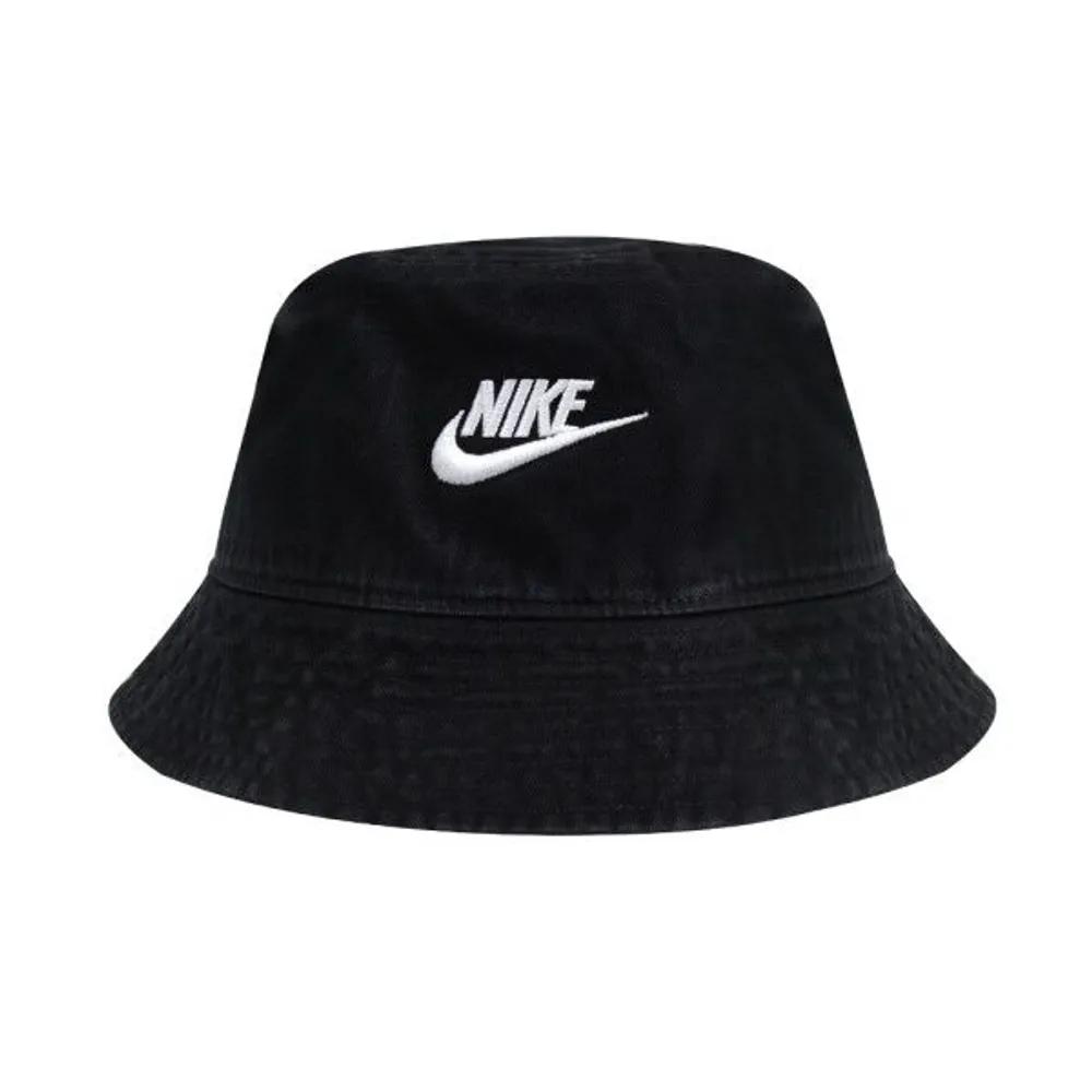 Apex Futura Washed Bucket Hat Brimmed Beach Travel Walking Hat Black FB5381-010 FB5381-010
