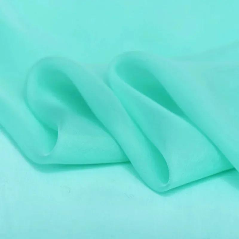 100% hedvábný šifon z moruše na metr pro Hanfu, svatební šaty, pyžama, sukně, šití DIY, tenká látka, prodyšná