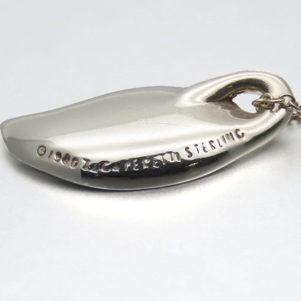 Used TIFFANY&Co. Necklace Leaf Motif Silver925 3.4g Silver El Saperetti