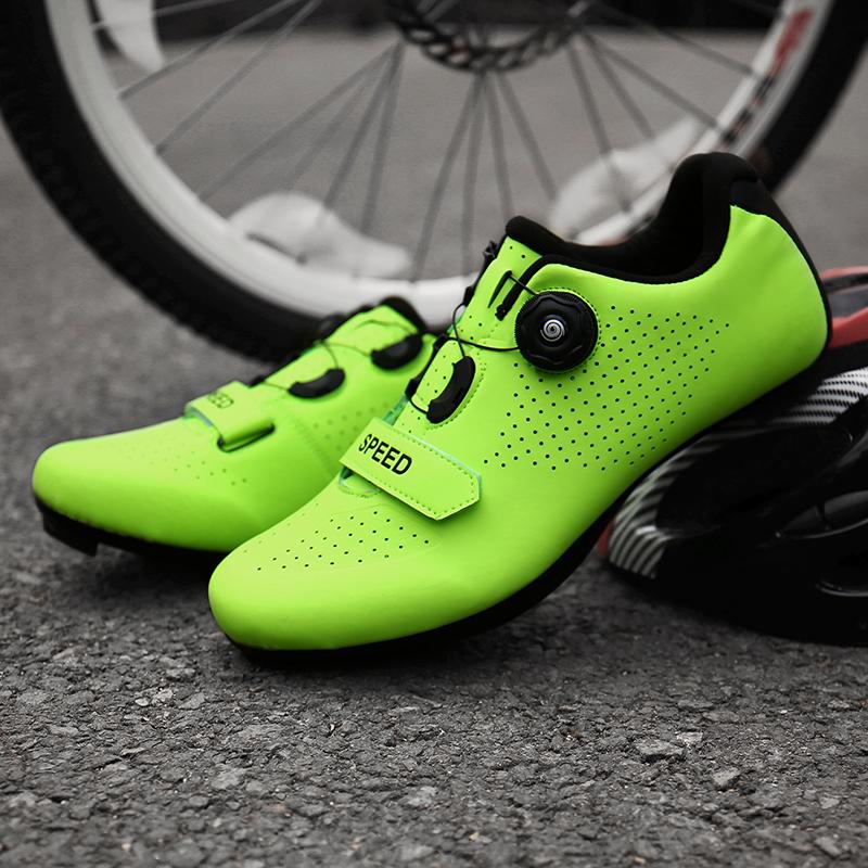 New Type of Bicycle Shoes with Multiple Functions Without Lock Road Lock Mountain Lock with Three Working Functions Bicycle Racing Shoes