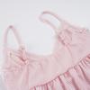 Spicy Summer Striped Lace Bow Tie Camisole: Slim-Fit European American Style