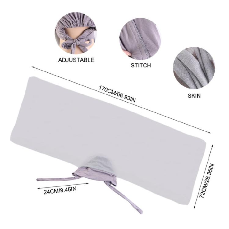 Kopftuch Kopfbedeckung Afrikanische Frauen Hijab Muslime Weicher Atmungsaktiver Turban