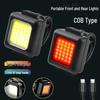 Mini Bicycle Headlight & Tail Light Set for Night Riding