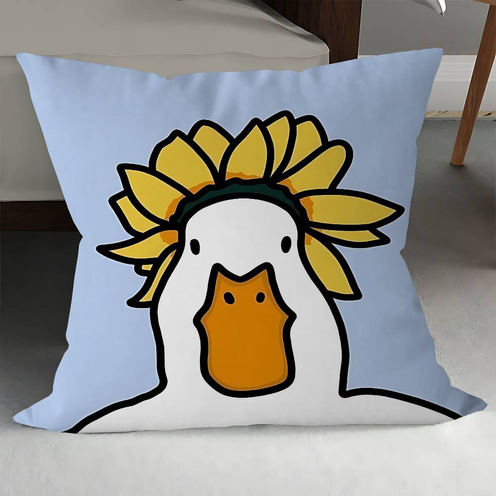 Was die Ente Druckkunst Stich Glücksdrache Kissenbezug Sofakissenbezug Heim Zimmer Dekoration Kindergeschenk