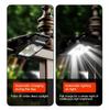 Clip On Solar Lights Outdoor Waterproof LEDs Motion Sensor Lights 3 Modes 3 Mounting Ways Solar Security Lighting for Fence