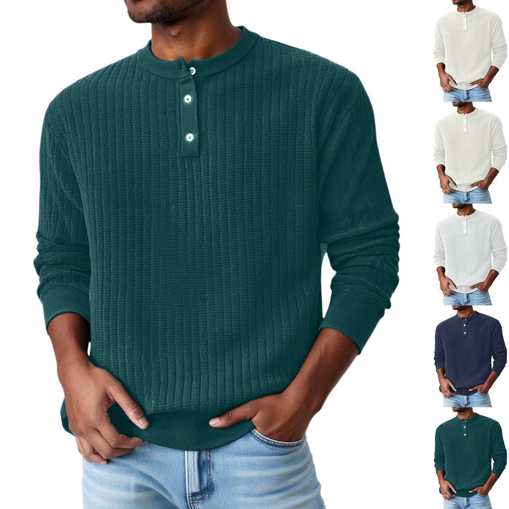 Men's  Business  Long Sleeves  Pullover  Knitted Sweater  Sweater