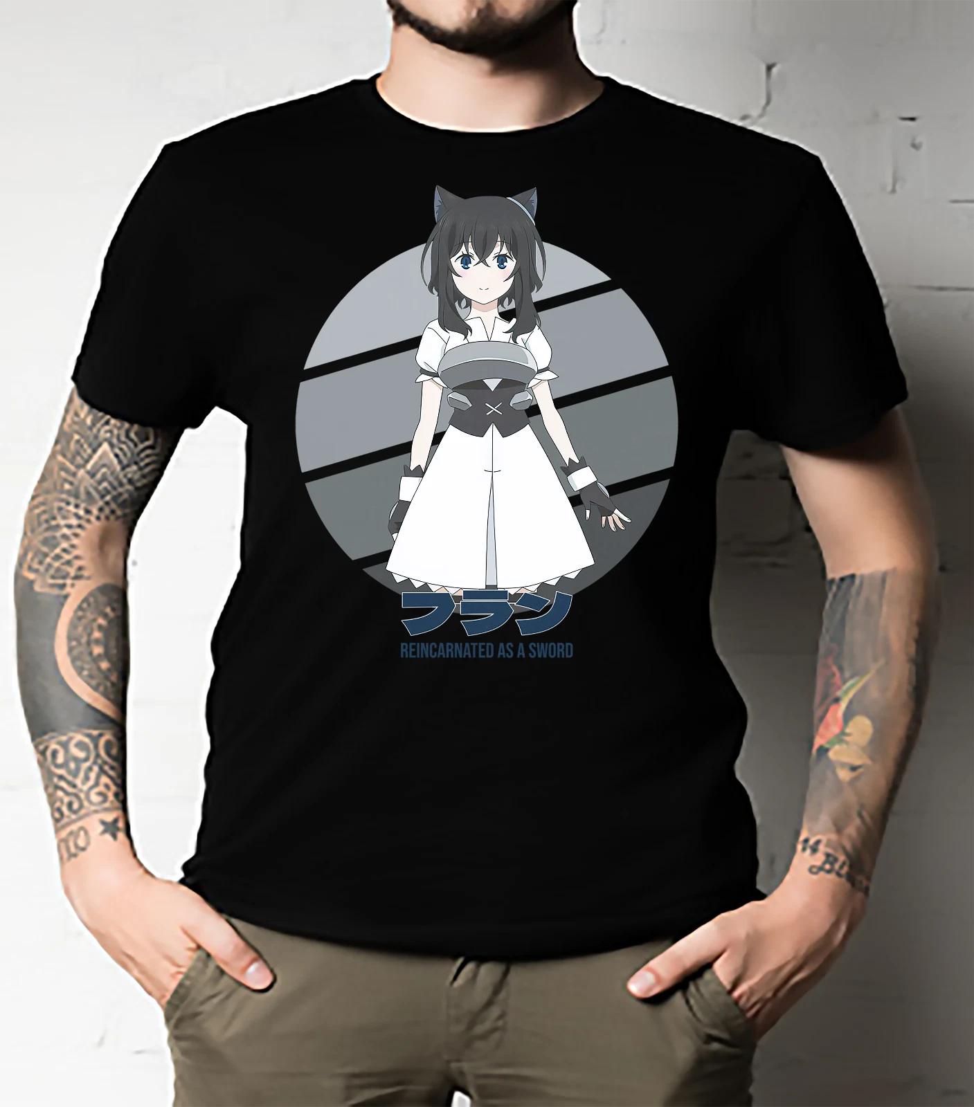 Men s and Women s T-shirts Fran Reincarnated as Sword Circle Design Essential S