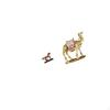 Majestic Horse And Camel Resin Sculpture Figurine Artwork Collectible Ornament for Desk Entrance