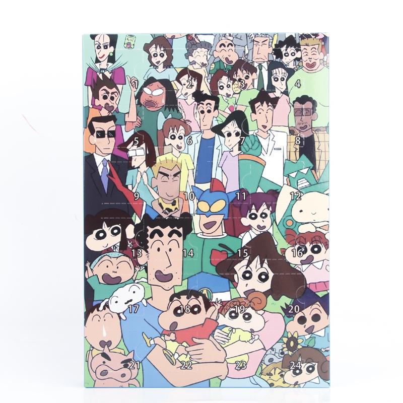

Trendy Crayon Shin-chan Blind Box Figure: 24 Stylish Designs - Boxed Collectible