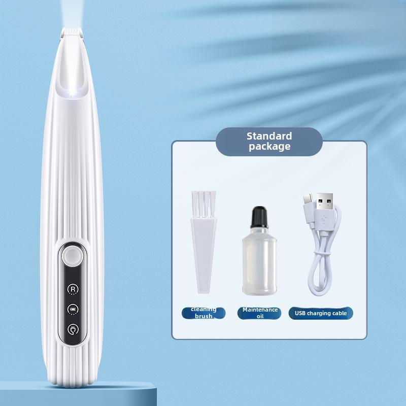 

Высокоэффективная светодиодная бритва для кошек и собак 2024 года — идеально подходит для морды, ушей, глаз, лап и подошв. F2, English packaging, oil-free bottle белый