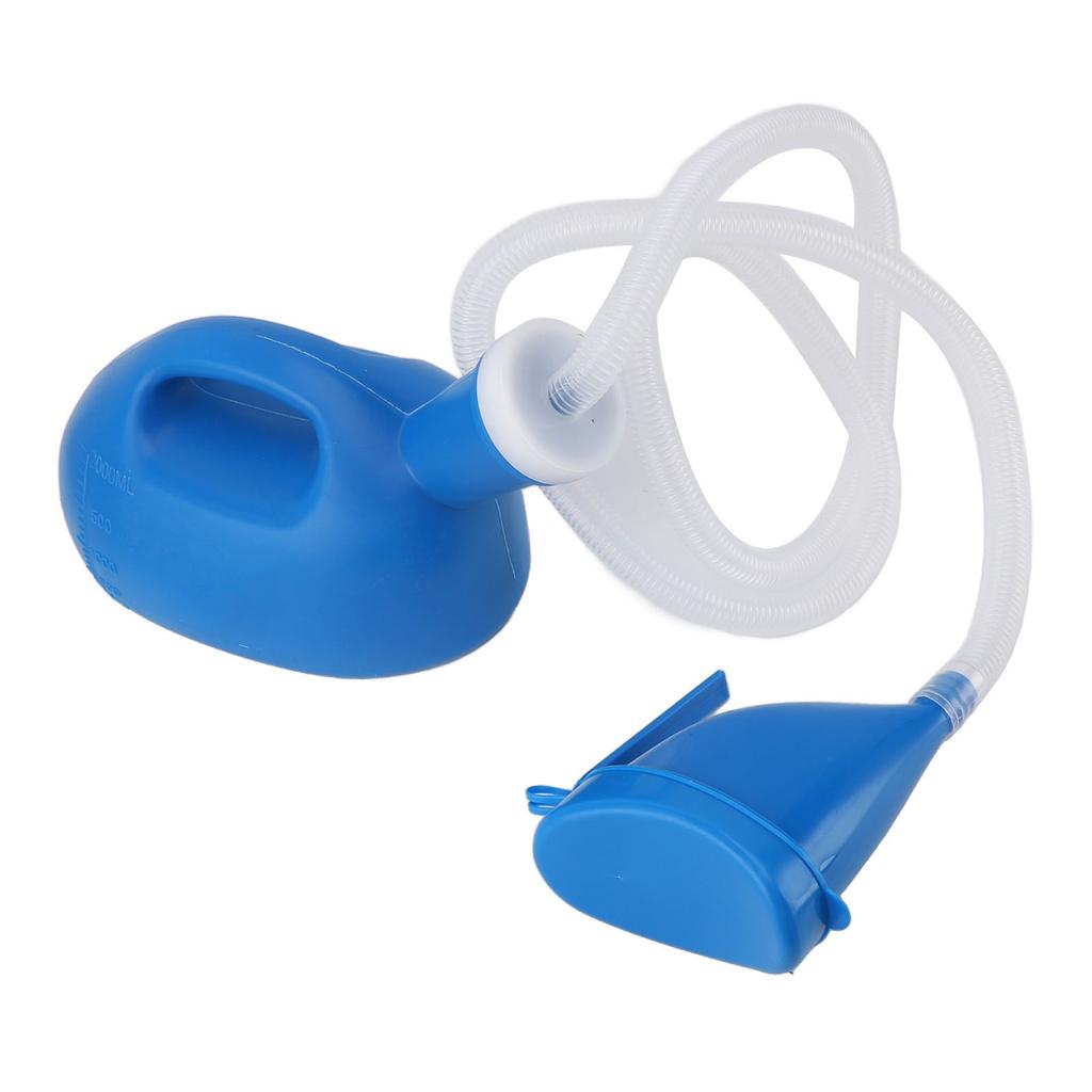 Sticlă Urinară Unisex 2000ml pentru Bărbați Femei cu Capac Sigilat Tub Lung Gură Moale Portabilă Sticlă Groasă pentru Urină