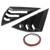 Rear Side Window Scoop Visor Cover Louvers Covers For Ford Electric Horse Mustang Mach-E 2025 2025 Rear Window Louvers