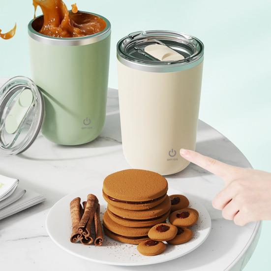 Self Stirring Coffee Mug Magnetic Stirring Mug Electric Shake Bottle 350ml Portable Protein Powder Shaker for Coffee Milk Cocoa
