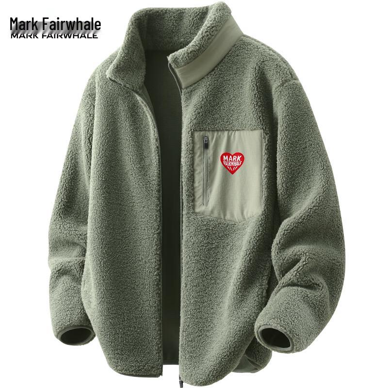 

Mark Fairwhale Men s Winter Heavyweight Windproof Fleece Jacket XL