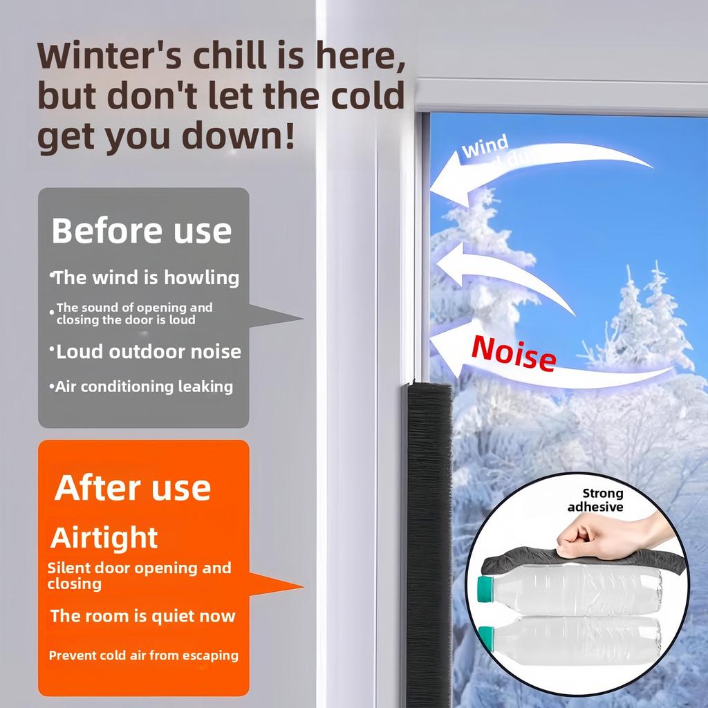 Fenster Zugluftstopper Unten Windspalt Glas Schiebe Zugdichtung