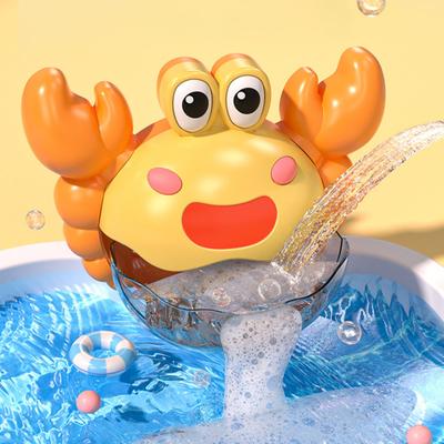 Crab Bath Bubble Maker for Kids Waterproof Bubble Machine Bathtub Toddler Bath Toys Children Bath Time Bubble Toy Gift for Children